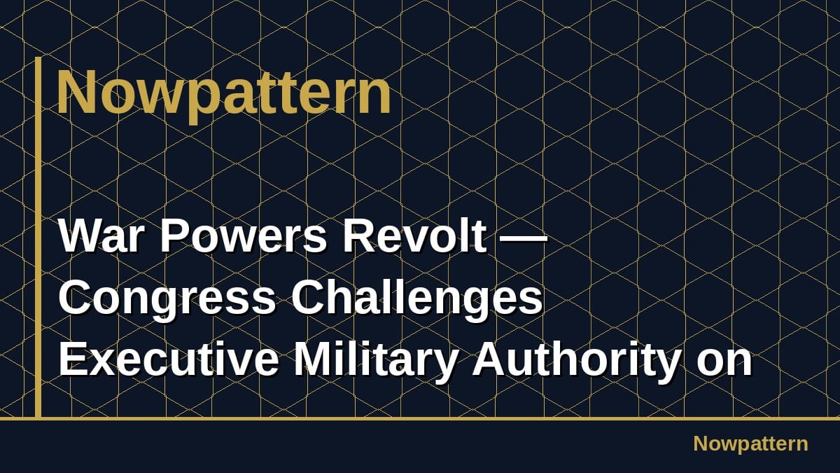 戦争の電力革命 — 議会はイランの執行軍の権限に挑戦