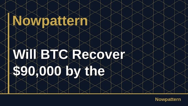 Will BTC Recover $90,000 by the